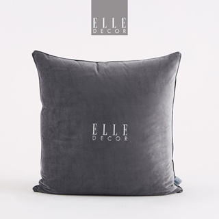 ELLE DECOR หมอนอิงนุ่มสบาย Velvet Embroidery Cushion ส่งฟรี