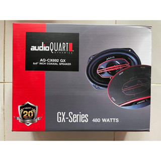 audio QUART AQ-CX692 GX ลำโพงแกนร่วม 4-Way ขนาด 6x9 นิ้ว กำลังขับ 480Watts