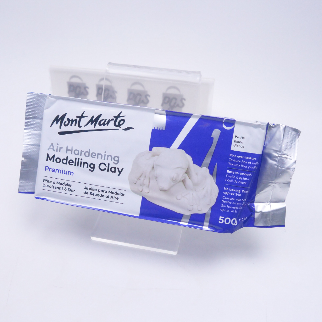 mont marte air hardening modeling art clay premium 500g 50123 | Shopee ...