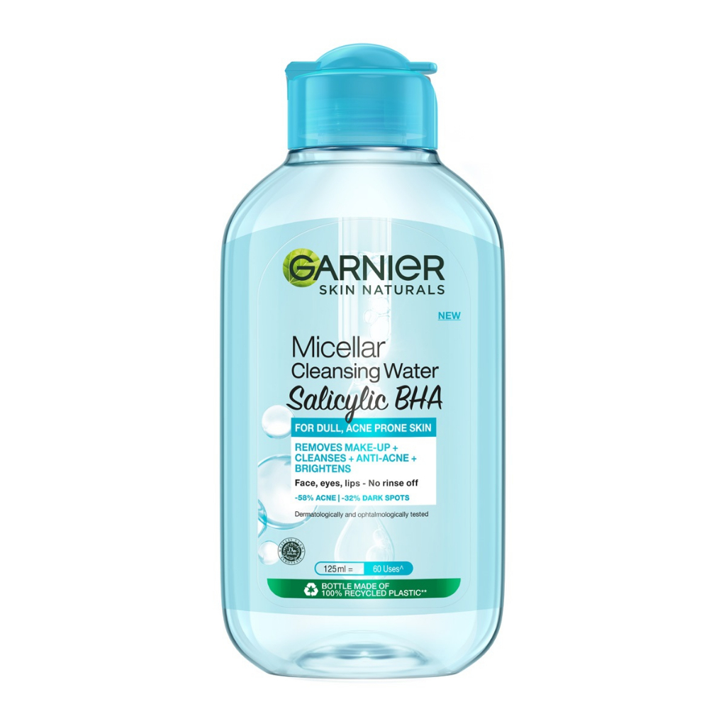 400-ml-สูตรใหม่-garnier-skin-naturals-micellar-cleansing-water-salicylic-bha-คลีนซิ่ง-การ์นิเย่ล้างเครื่องสำอางค์