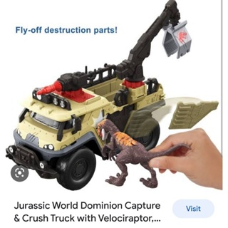 รถจับไดโนเสาร์ Jurassic world ของแท้