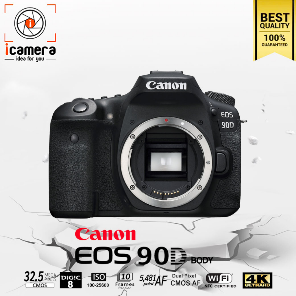 Canon Camera EOS 90D Body - รับประกันร้าน icamera gadgets 1ปี | Shopee ...