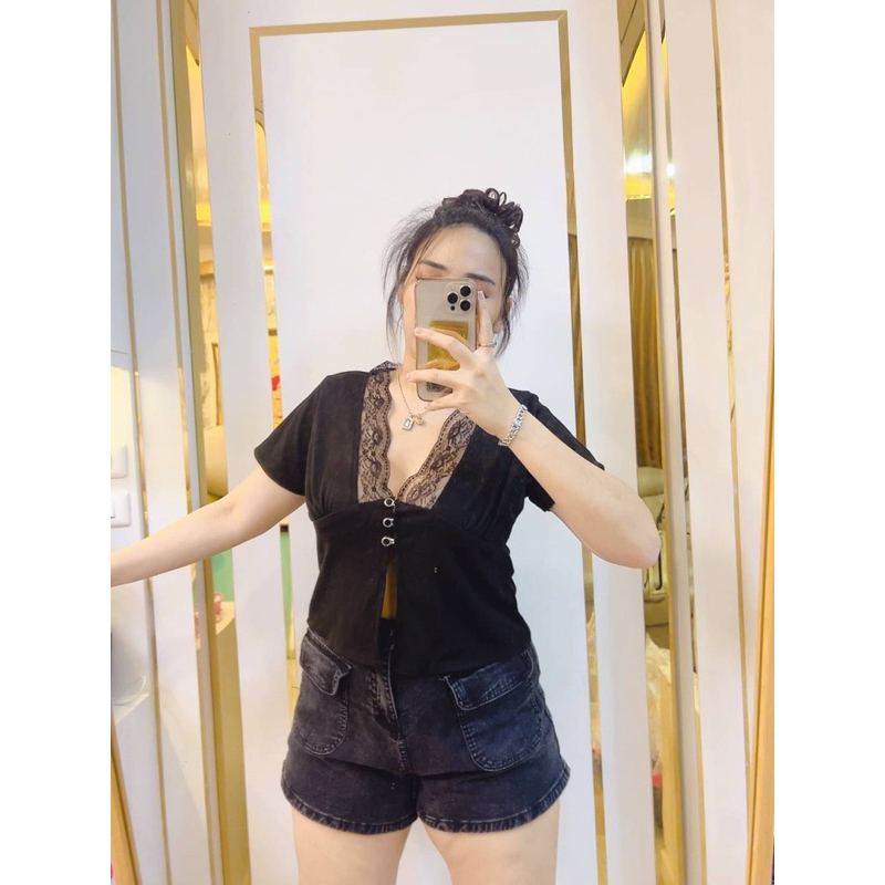 เสื้อแต่งลูกไม้-สาวอวบ-aila-plussize