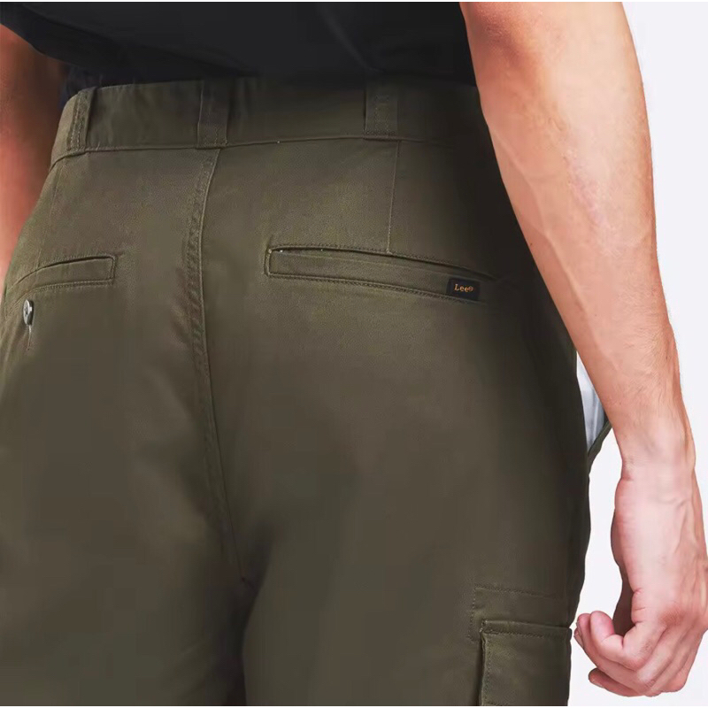 กางเกงขายาวผู้ชาย-lee-เอวกลางกระบอกเล็ก-รุ่น-comfort-tapered