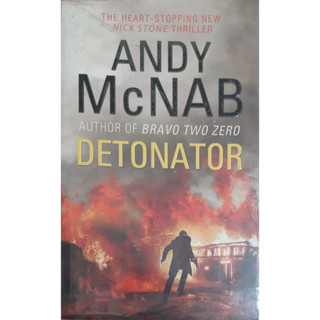 Detonator Andy Mcnab Nick Stone #17 Large Print USED หนังสือภาษาอังกฤษ