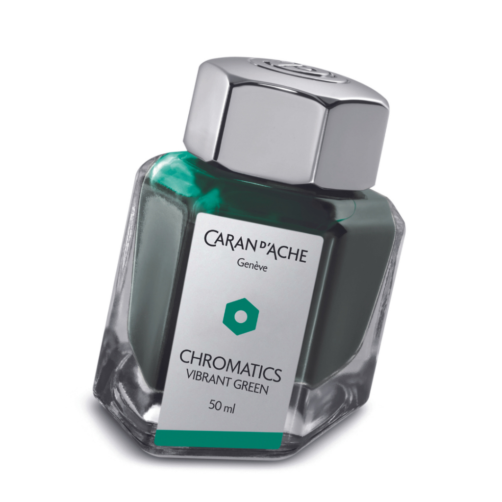 หมึกขวด-caran-dache-vibrant-green-chromatics-ink-bottle-50-ml-8011-210