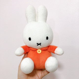 ⭐️ตุ๊กตากระต่ายมิฟฟี่ Miffy สีส้ม ป้าย Sekiguchi แบบใหม่ งานเก่าสะสม สวยๆแบบนี้หายาก