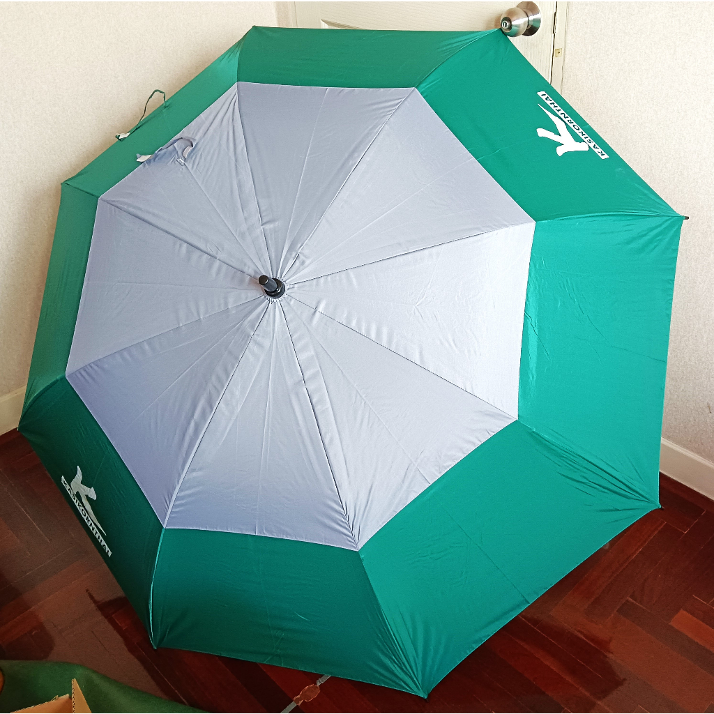 kbank-exclusive-ร่มกอล์ฟ-2-ชั้น-สีเขียวเหนี่ยวทรัพย์-ของพรีเมี่ยม-ธนาคารกสิกรไทย