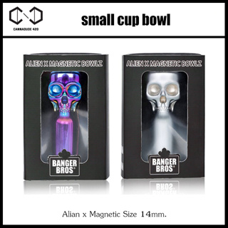 Alian x Magnetic small cup bowl โจ๋เเม่เหล็ก Banger Bros 14 mm. / 18 mm.