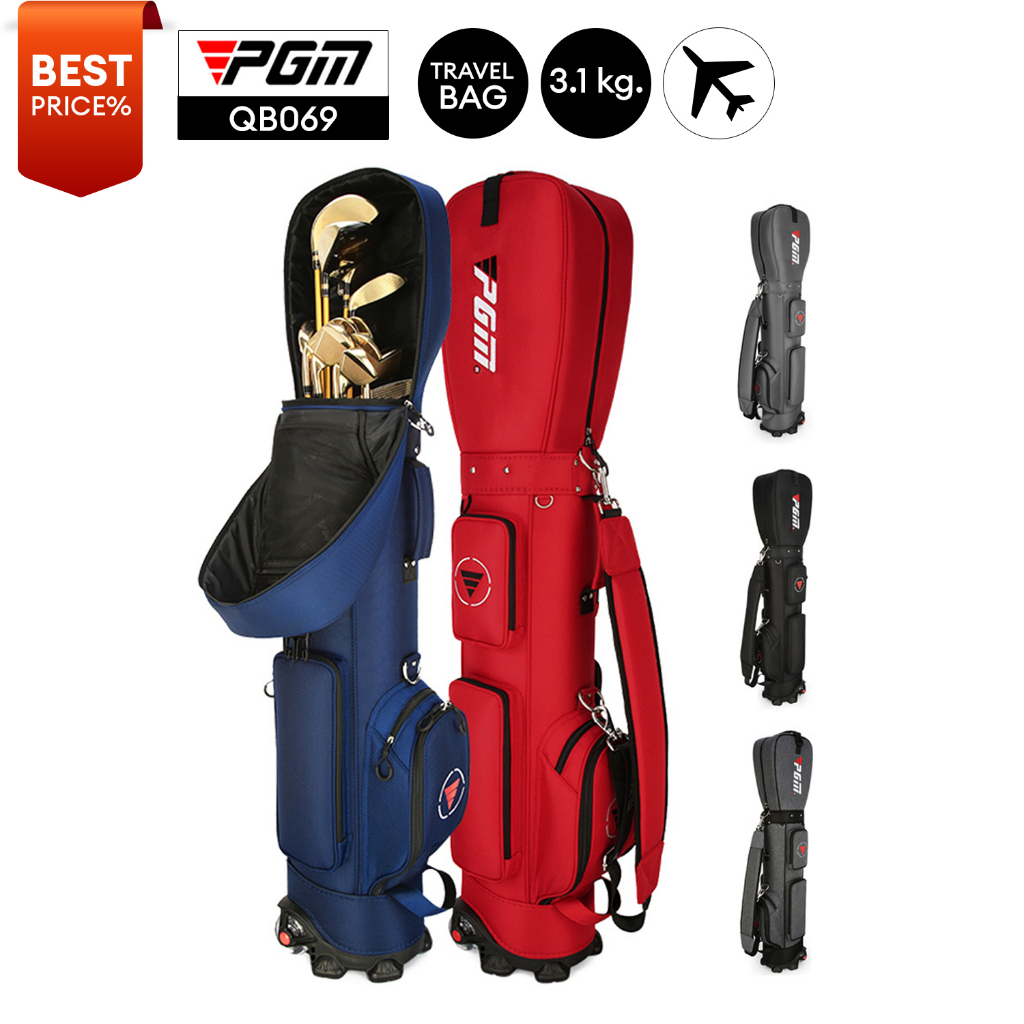 11golf-กระเป๋ากอล์ฟเดินทางขึ้นเครื่องบิน-ถุงกอล์ฟ-pgm-qb069-golf-travel-bag