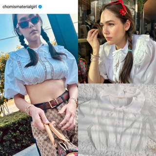 Chom lace crop 🤍(390฿ฟรีส่ง) มาแล้ววววววว เสื้อครอปสุดน่ารัก งานลูกไม้สวยมาก ตามหากันอยู่ใช่ไหมเอ่ย