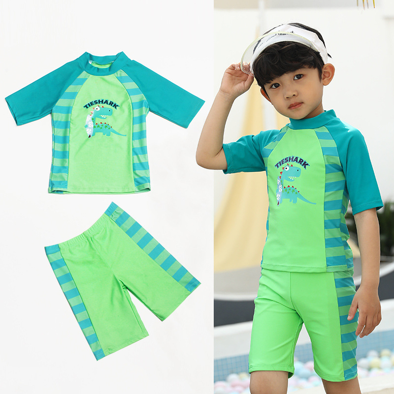 96033-ชุดว่ายน้ำเด็ก-ชุดว่ายน้ำเด็กกันแดด-2-ชิ้น-เสื้อ-กางเกง-bega-swim-ส่งทันทีจากไทย