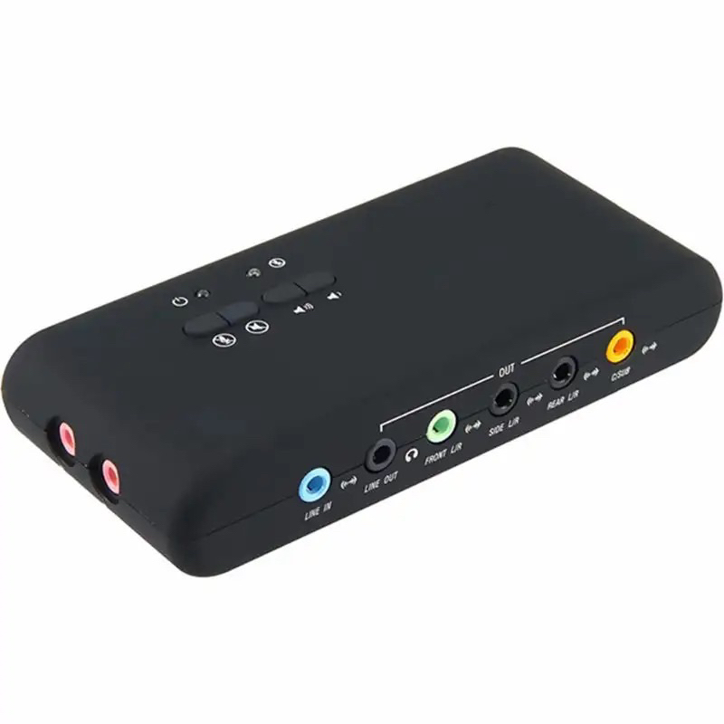 usb2-0-sound-cardเพิ่มการ์ด-usb-7-1-sound-card-spdif-amp-usb-extension-cable-remote