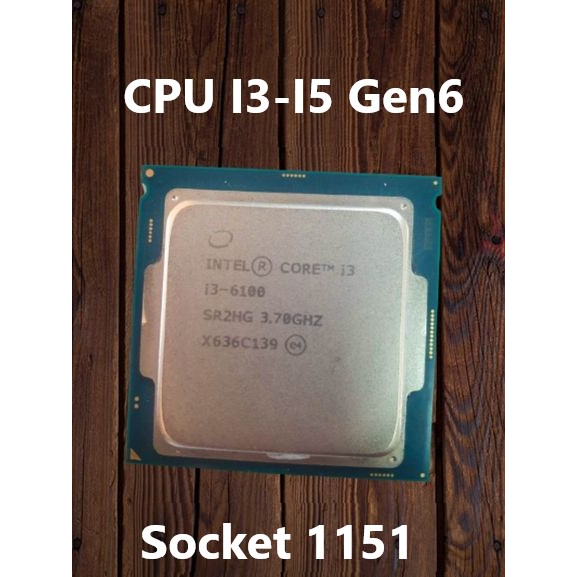 Cpu Intel Core I3- i5 GEN 6 Socket 1151 ซีพียู สำหรับคอมพิวเตอร์ ...