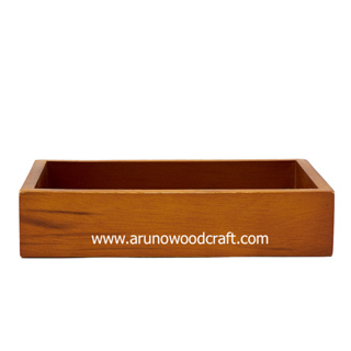 ถาดไม้จามจุรีทรงญี่ปุ่น l ACACIA WOODEN TRAY