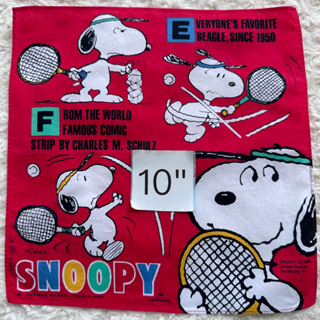 Snoopy ผ้าเช็ดหน้า สนูปปี้