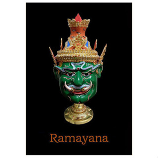 หัวโขน รามเกียรติ์ Ramayana Ban Ruk Rishi Vishnu Head Statue (ปู่ฤาษีเพชรฉลูกัณฑ์) (1/1 Wearable)