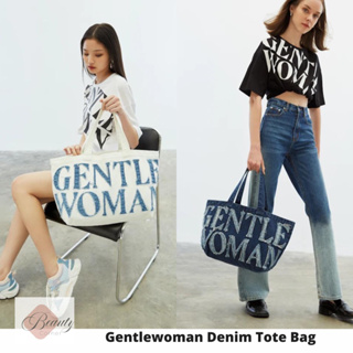 ภาพหน้าปกสินค้า[พร้อมส่ง] กระเป๋า Gentlewoman Denim Tote Bag ซึ่งคุณอาจชอบสินค้านี้