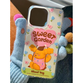 (PRE-ORDER) BLUUF TAG Sweet Garden Phone Case - เคส iPhone 🐕‍🦺🥧🍐