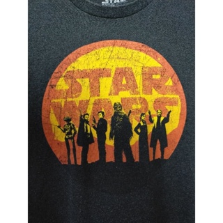 เสื้อยืด มือสอง ลายภาพยนตร์ Star Wars อก 44 ยาว 29