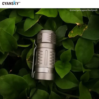 Cyansky M3 700LMS 73M Titanium Keychain Flashlight