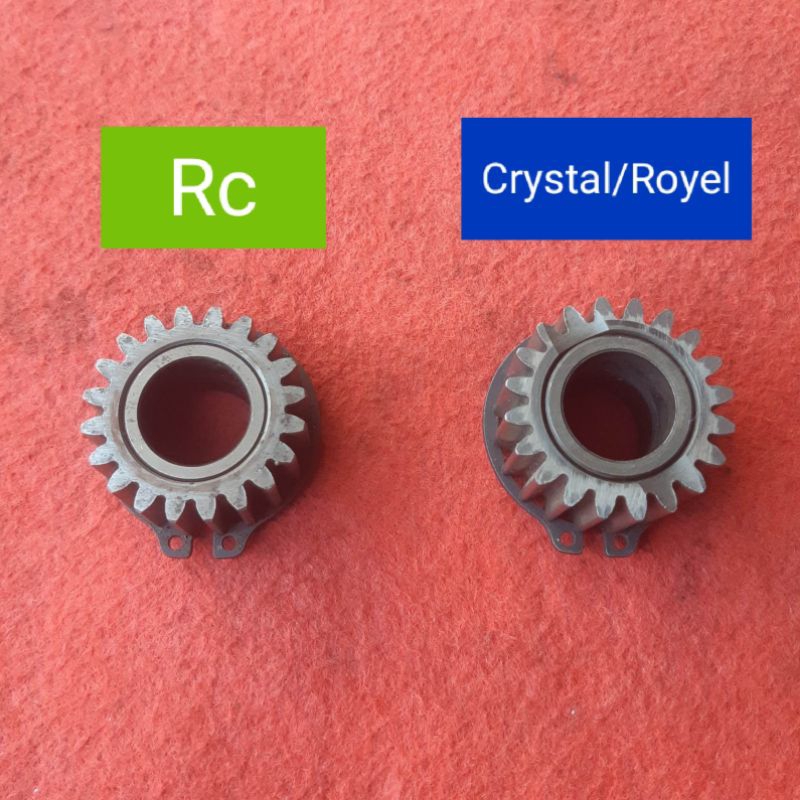 เฟืองขับครัช-คริสตัล-โรยัล-อาซี-suzuki-crystal-royel-rc-ของแท้-มือสอง
