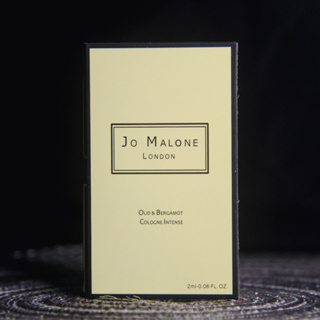 「 มินิน้ำหอม」Jo Malone Oud &amp; Bergamot , 2010 น้ําหอม Unisex 2ML