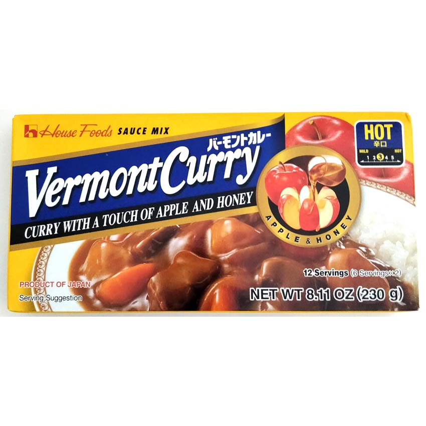 HOUSE FOODS เวอร์มอนท์ เคอรี่ (ฮอท) 230g HOUSE VERMONT VERMONT CURRY ...