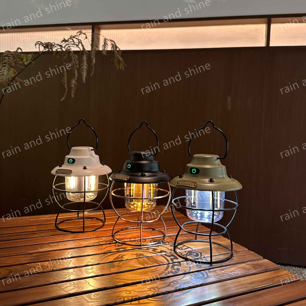 พร้อมส่ง L.Lauka Camping lamp ตะเกียง ไฟแคมป์ ไฟแคมปิ้ง LED USB&ถ่าน AA