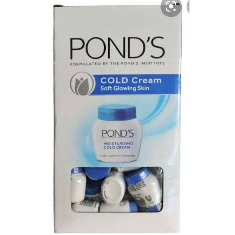 pond-s-moisturizing-cold-cream-ครีม-ทาหน้า-ชุ่มชื้นมาก-ผิวแห้ง-อากาศหนาว-ทาหน้า-ทาตัว-ล้างเครื่องสำอาง-นำเข้าจากอินเดีย