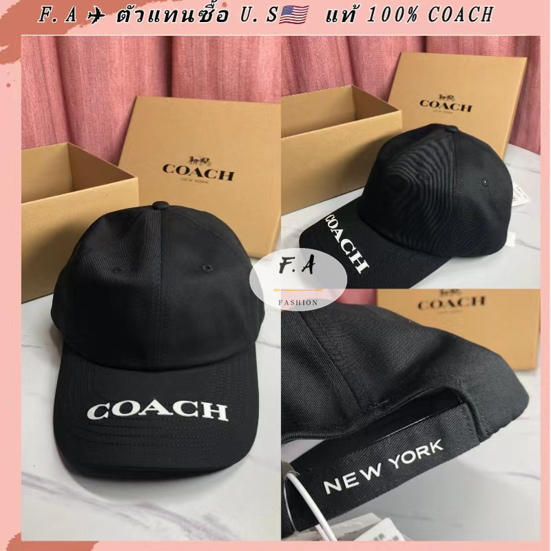 u-sว่าแท้100-hot-coachหมวกเบสบอลสองตัวอักษรโลโก้ไวเซอร์-ไม่จำกัดเพศ