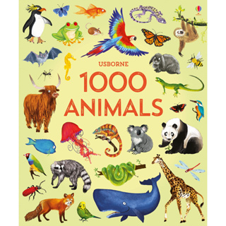 1000 Animals Hardcover picture reference book contains exactly 1000 animals