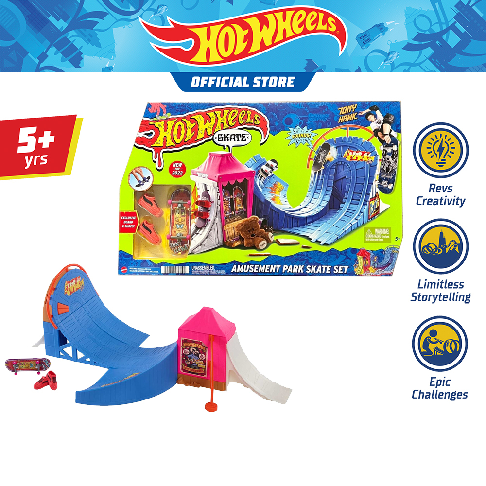 Hot Wheels Skate Amusement Park Skate Set 