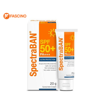 SpectraBAN Ultra Protection Sunscreen Cream Anti UVA-UVB SPF50+ PA+++ Cream 20g