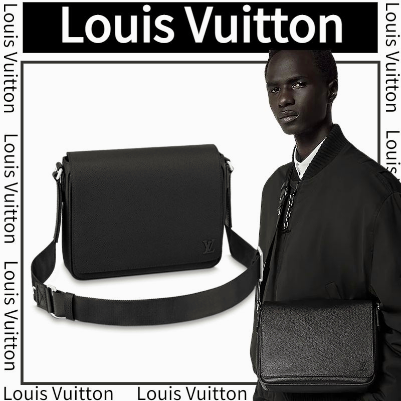 หลุยส์วิตตอง-louis-vuitton-district-กระเป๋าสะพายข้างใบเล็ก-กระเป๋าผู้ชาย-กระเป๋าเอกสาร-ล่าสุด-ยุโรปแท้100