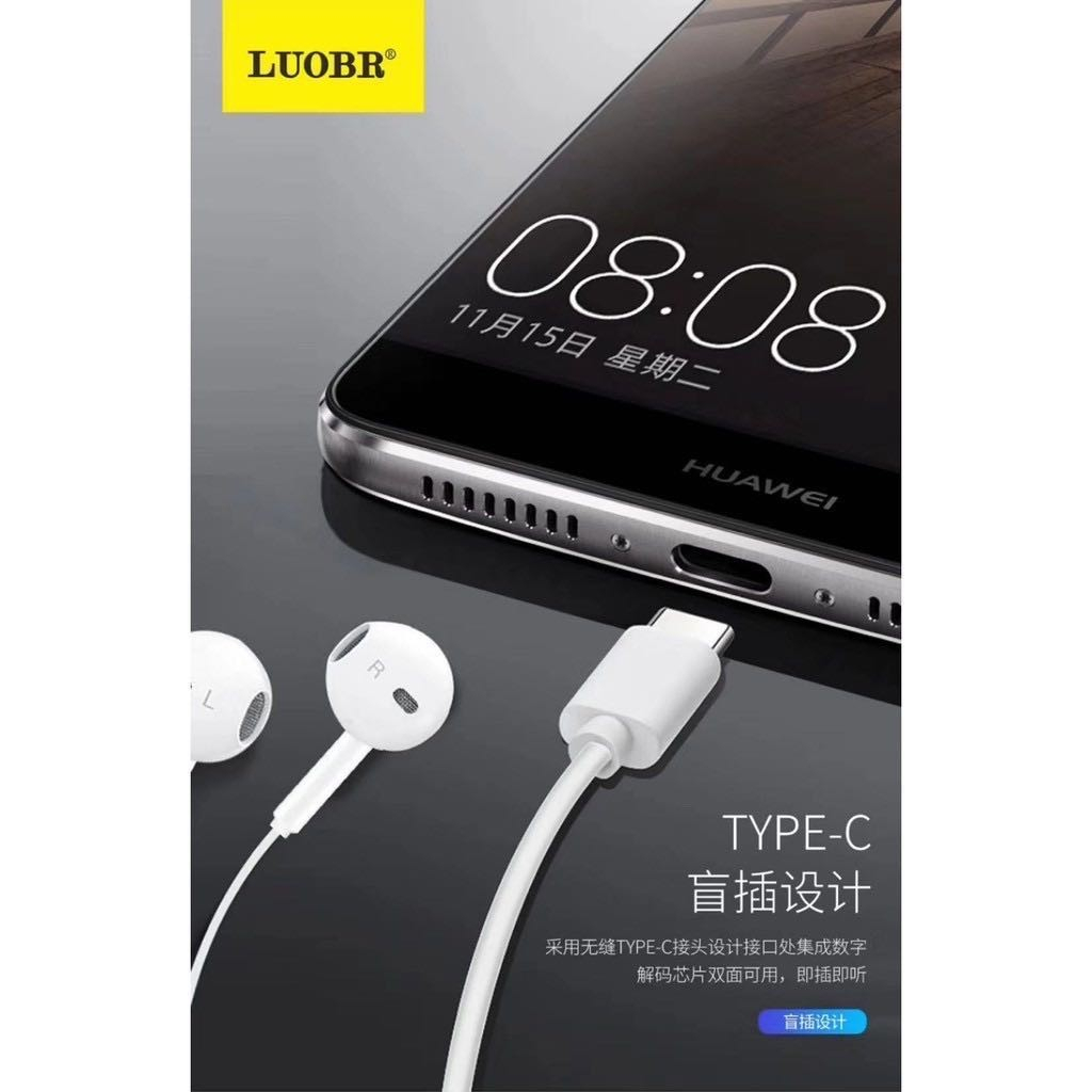 luobr-รุ่น-y24-หูฟังเอียร์โฟน-หูฟัง-type-c-หูฟังเสียงดี-ราคาเบา-คุยโทรศัพท์ได้-แท้พร้อมส่ง-270466
