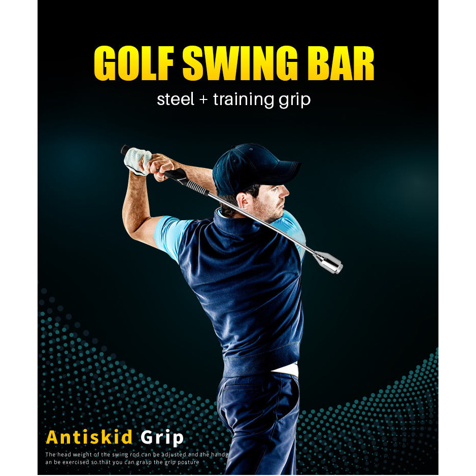 11golf-อุปกรณ์ฝึกซ้อมวงสวิง-กอล์ฟ-pgm-รหัส-hgb001-swing-bar-iron-head-swing-trainer