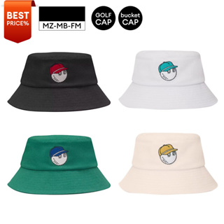 [11GOLF] หมวกกอล์ฟ หมวกบักเก็ต ปักโลโก้ Malbon Golf Bucket Cap รหัส MZ-MB-FM