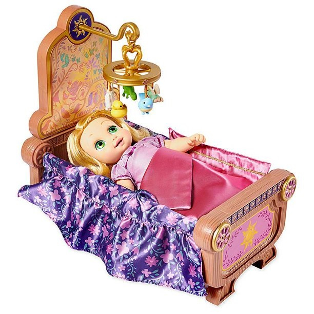 ใหม่-พร้อมกล่อง-disney-animators-collection-rapunzel-baby-doll-and-crib-gift-set-ราคา-4-590-บาท