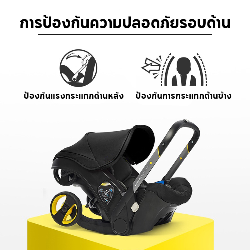 evianangel-รถเข็นเด็ก-คาร์ซีทรถเข็นเด็ก-tc23-car-seat-สามารถปรับเป็นรถเข็นเด็กได้แค่-1-วินาที-4-in-1-คาร์ซีทและรถเข็น