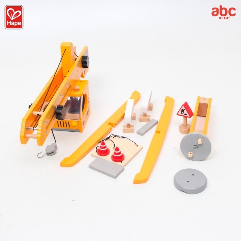 hape-ปั้นจั่น-crane-lift-3y-ของเล่นไม้ลิฟต์เครนสุดยิ่งใหญ่-ของเล่นเครน