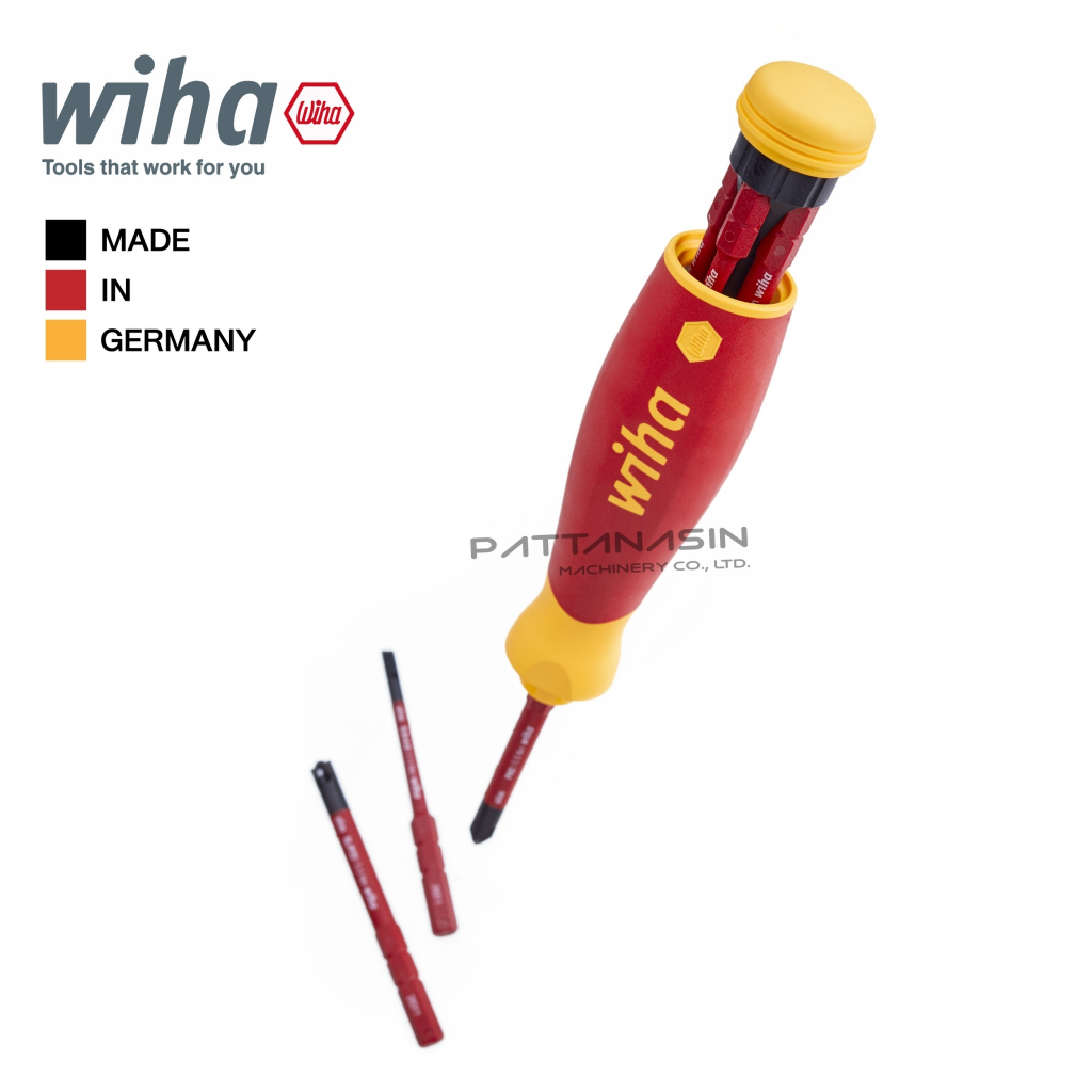 WIHA ไขควงเปลี่ยนแกน Series 283109 MAGAZINE POCKETMAX® No.45296 มาพร้อม ...