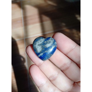 ลาพิส ลาซูลี่ | Lapis Lazuli #ทรงหัวใจ ติดไพไรต์ #pyrite หินธรรมชาติ