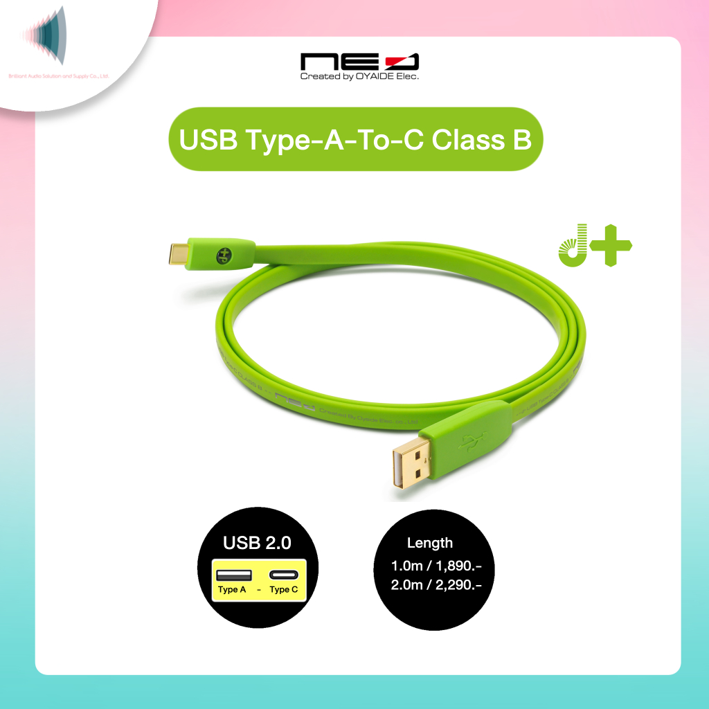 NEO™ (Created by OYAIDE Elec.) d+ USB Type-A-to-C class B | Shopee Thailand