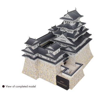 โมเดลกระดาษ 3D : ปราสาทฮิเมจิ ประเทศ ญี่ปุ่น กระดาษโฟโต้เนื้อด้าน  กันละอองน้ำ ขนาด A4 220g.