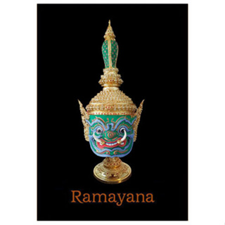 หัวโขน รามเกียรติ์ Ramayana Ban Ruk Mahothon Head Statue (มโหธร) (1/1 Wearable)