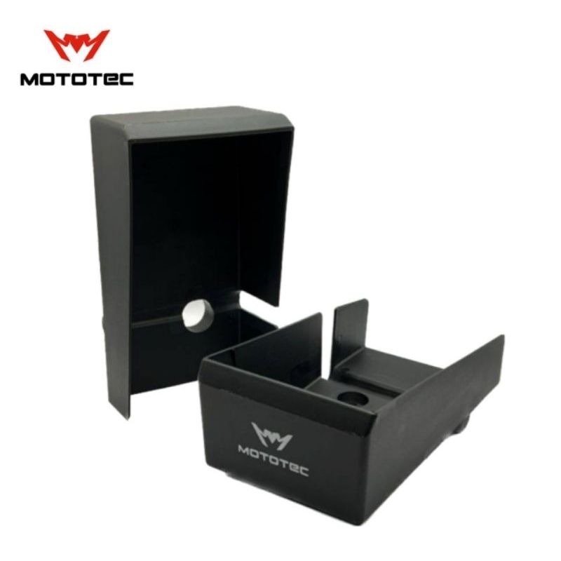 ภาพหน้าปกสินค้าMOTOTEC Shield Box ที่บังแดดสำหรับมอเตอร์ไซด์ ที่จับมือถือ พร้อม กล่องบังเเดด สำหรับมอเตอร์ไซด์ สำหรับไรเดอร์ จากร้าน sevenshoponline บน Shopee