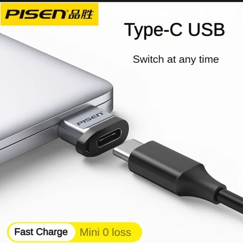 ส่งฟรี-เก็บเงินปลายทาง-usb-pisen-อแดปเตอร์แปลงข้อมูล-ที่ชาร์จเร็ว-usb-3-0-ขั้วต่อ-otg-เป็น-type-c