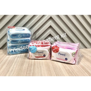 ทิชชูเปียก Pureen แพ๊ค 4 ห่อ ราคาพิเศษ ผลิตจากน้ำบริสุทธิ์อ่อนโยนต่อผิว ใช้ได้บ่อยเท่าที่ต้องการ
