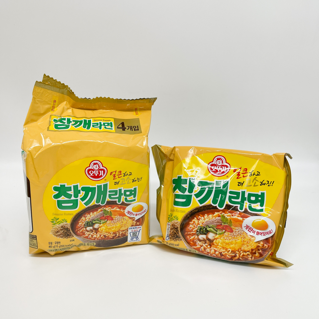 มาม่าเกาหลี-โอโตกิ-รสงา-115g-sesame-flavour-ramen-เซซามิ-ราเม็ง